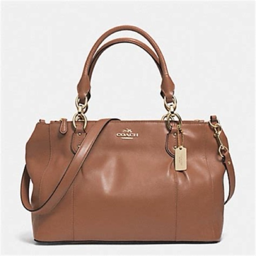 Coach Colette Leather Carryall Bag